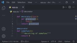 The Ultimate Guide to Python Programming With Python 3.10 - @wraps Decorator Instructional Video