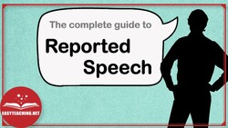 The Easy Guide to Reported Speech in English | EasyTeaching Instructional Video