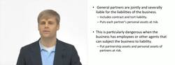 Liability in a General Partnership Instructional Video