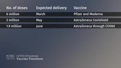 Ottawa hints vaccinations could be complete before September News Clip