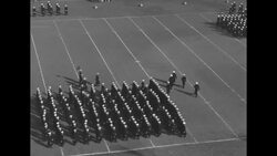 US Navy Secretary Claude Swanson attends football game between Army and Navy in Philadelphia, PA, in which Army defeats Navy 12-7 News Clip