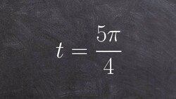 Find the coordinate point of the given angle Instructional Video