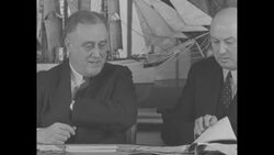 During Great Depression, President Franklin D. Roosevelt in Washington, DC, promotes "baby bonds" News Clip