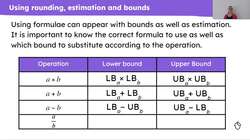 Advanced problem solving with rounding, estimation and bounds Instructional Video