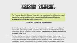 Victoria and Saanich could merge to create one capital region megacity News Clip