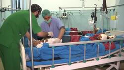 Injured treated in hospital after suicide attack in Kabul Instructional Video