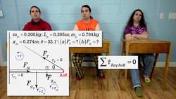 Torque - Mass on Plank with String Instructional Video