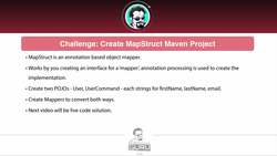 Apache Maven Beginner to Guru - Challenge-Creating a MapStruct Project with Maven Instructional Video