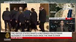 US top diplomat Blinken meets Abbas, discusses Palestinian statehood News Clip