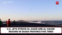 U.S. Fighter Jets Bomb Sana'a Airport, Houthi Rebels Condemn Attacks As 'Strikes Destroy Homes' News Clip