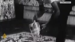 Australia's iconic Blue Poles goes under major restoration News Clip