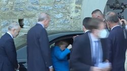 CLEAN : Merkel vows continuity on last visit to Erdogan News Clip