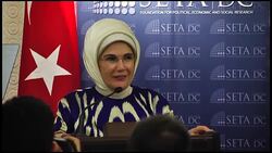 Aid should focus on development: Turkey’s first lady Stock Footage