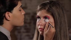 How to Do Broken Barbie Doll Makeup Instructional Video