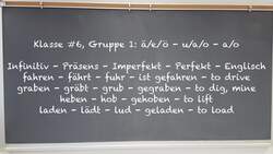 Irregular German Verbs Category #6 - 3 Minuten Deutsch #47 (Bonus) - Deutsch lernen Instructional Video