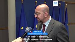 European Union must enlarge or face 'new Iron Curtain,' President Michel warns News Clip