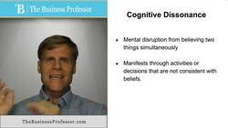 Cognitive Dissonance Instructional Video