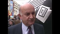 UK: Fraud trial of Ian Maxwell and Kevin Maxwell archive News Clip