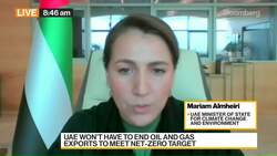 UAE's Almheiri on Reaching Net-Zero Emissions by 2050 News Clip