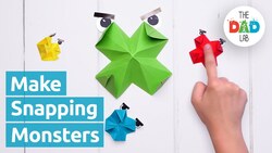 DIY Craft: How to Make Paper Finger Trap Instructional Video