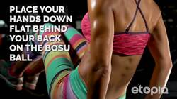 Flat belly with bosu ab workout Instructional Video