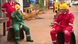 Boris Johnson visiting a Devon shipyard News Clip