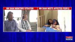 Cyclone Biparjoy: Amit Shah takes stock of situation, meets affected people News Clip