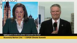 G20 leaders endorse 15% minimum global corporate tax News Clip