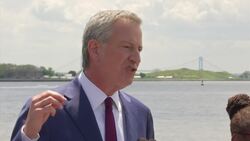 Presidential candidate De Blasio insults 'Con Don' Instructional Video