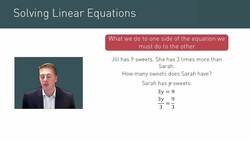 Solving Linear Equations - Basic to Complex Examples Instructional Video