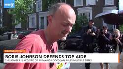 Boris Johnson Defends Top Aide's Lockdown Violation News Clip