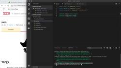 Argument Parsing with Yargs: Part I Instructional Video