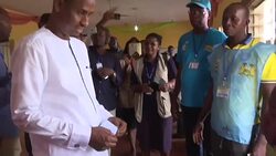 CLEAN : Sierra Leone/election: vote of vice-presidential candidate Bah News Clip