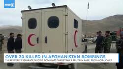 More Than 30 Killed In Suicide Bombings In Afghanistan News Clip
