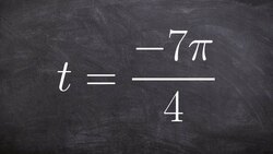 Evaluate the six trigonometric functions for the given real number Instructional Video