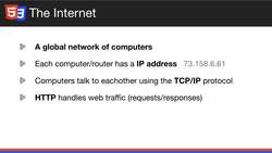Modern HTML and CSS from the Beginning (Including Sass) - How The Web Works (Summarized) Instructional Video