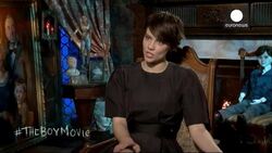 Lauren Cohan stars in a new horror movie, “The Boy” News Clip