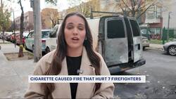 FDNY: Cigarette caused fire that hurt 7 firefighters in Longwood News Clip