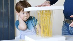 Science Experiment: How Strong is Spaghetti Instructional Video