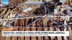 Death Toll Passes 60 A Week After Ida Made Landfall News Clip