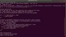 Bash Shell Scripting - Practical Usage of the Profile File Instructional Video