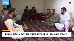 Afghan Victims Of U.S. Drone Strike Call For Apology News Clip