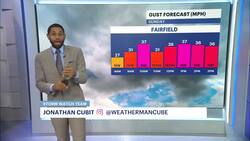 Cloudy and breezy as temperatures drop today in Connecticut News Clip