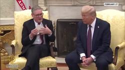 US President Trump arrives in the UK for unprecedented second state visit News Clip