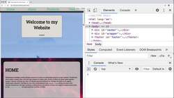 Modern Web Design with HTML5, CSS3, and JavaScript - Single-page Site with a Sticky Navbar Instructional Video