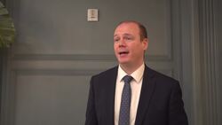 Interview with communities minister Gordon Lyons in Washington DC News Clip