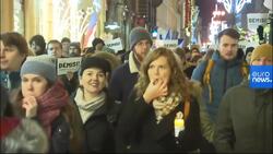 Czechs protest against PM Babis after damning EU report News Clip