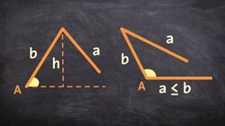 How to use the law of sines when you have no solutions Instructional Video