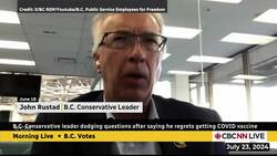 B.C. Conservative leader dodges questions after saying he regrets getting COVID vaccine Instructional Video