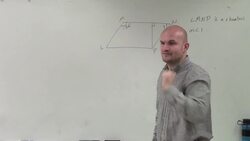 How to find the missing angle of a rhombus Instructional Video
